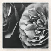 zwei Rose Glasuntersetzer (Vorderseite)