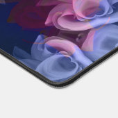 Zwei Rose Herz in Blau aus Stille Schreibtischunterlage (Ecke)