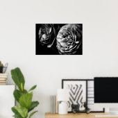 zwei Rose Poster (Heimbüro)