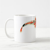 Zwei Rot Koi Kaffeetasse (Links)