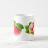 Zwei rote Äpfel Kaffeetasse (Mittel)