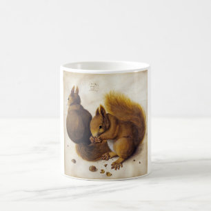 Zwei Rote Eichhörnchen (von Albrecht Dürer) Kaffeetasse