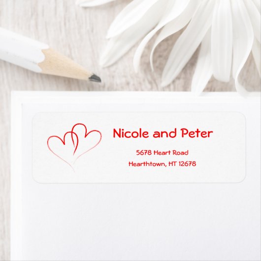 Zwei rote Herzen (Insitu)