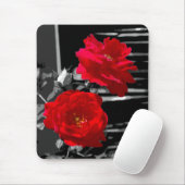 ZWEI ROTE ROSEN MOUSEPAD (Mit Mouse)