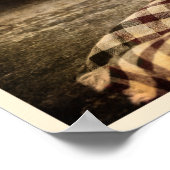 Zwei rote Tomaten in einer Schüssel Poster (Ecke)