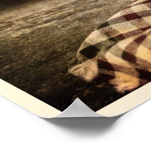 Zwei rote Tomaten in einer Schüssel Poster (Ecke)