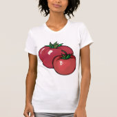 Zwei Rote Tomaten T - Shirt (Vorderseite)