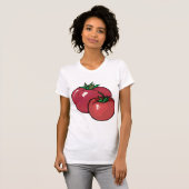 Zwei Rote Tomaten T - Shirt (Vorne ganz)
