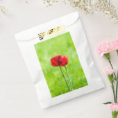 Zwei rote TulpenBlume Geschenktütchen (Versiegelt)
