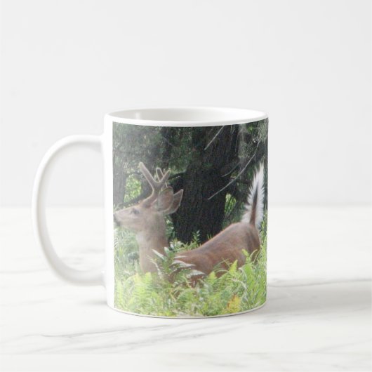Zwei Rotwild Kaffeetasse (Links)