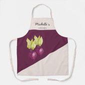 Zwei Rüben in der Liebe Küche Koch Schürze (Vorderseite)