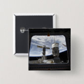 Zwei russische Raumfahrzeuge Button (Vorne & Hinten)