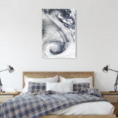 Zwei S-förmige PolarHurrikane Leinwanddruck (Insitu (Schlafzimmer))