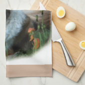 Zwei Sable Rough Collieses Kunstgeschenke Handtuch (Viertel Falte)