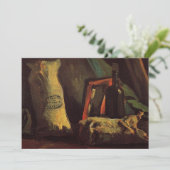 Zwei Säcke und eine Flasche von Vincent van Gogh (Stehend Vorderseite)