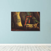 Zwei Säcke und eine Flasche von Vincent van Gogh Leinwanddruck (Insitu (Holzboden))
