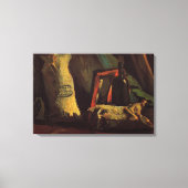 Zwei Säcke und eine Flasche von Vincent van Gogh Leinwanddruck (Vorderseite)