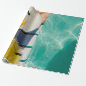 Zwei Saftbecher Geschenkpapier (Ungerollt)