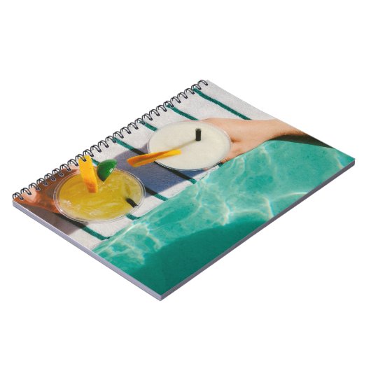 Zwei Saftbecher Notizblock (Linke Seite)