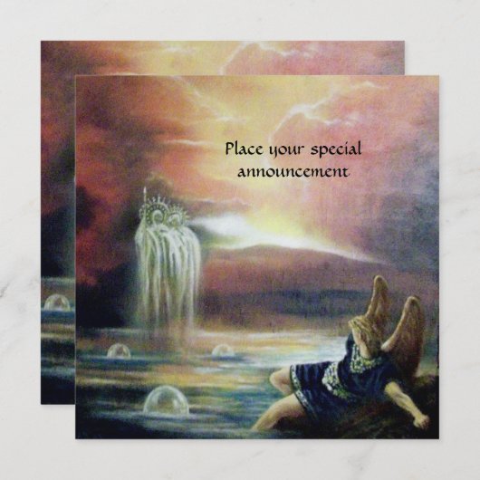 ZWEI SAINT JOHN UND FALLEN ANGEL ANKÜNDIGUNG (Vorne/Hinten)