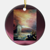 ZWEI SAINT JOHN UND FALLEN ANGEL KERAMIKORNAMENT (Vorne)