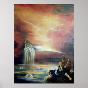 ZWEI SAINT JOHN UND FALLEN ANGEL POSTER