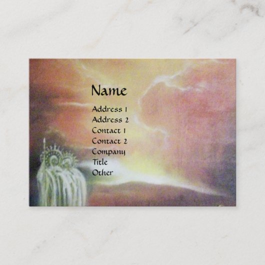 ZWEI SAINT JOHN UND FALLEN ANGEL VISITENKARTE (Vorderseite)