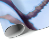 Zwei Sakura-Blume in blassrosa Farbe im Frühjahr Geschenkpapier (Rolleneckpunkt)