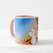 Zwei Sakura Cherry Blume Tasse (Vorderseite Links)