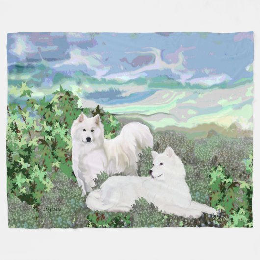 Zwei Sammiedecke Fleecedecke (Vorderseite (Horizontal))