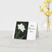 ZWEI SAMTINY INTERTWINED TULIPS/WEDDING GLÜCKWUNSC KARTE (Gelbe Blume)