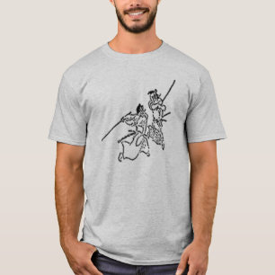 zwei Samurais T-Shirt