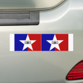 ZWEI San Antonio Flagge Autoaufkleber (Auf Auto)