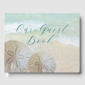 Zwei Sand Dollars Hochzeiten Gästebuch (Vorderseite)