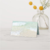 Zwei SandDollars für Stehende Platzkarte Tischnumm (Rückseite)