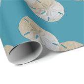 Zwei Sandstreifen in Dollar Geschenkpapier (Rolleneckpunkt)