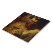 Zwei Satyrs (Öl auf Platte) Fliese (Seite)