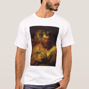 Zwei Satyrs (Öl auf Platte) T-Shirt