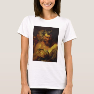 Zwei Satyrs (Öl auf Platte) T-Shirt