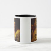 Zwei Satyrs (Öl auf Platte) Tasse (Zentrum)