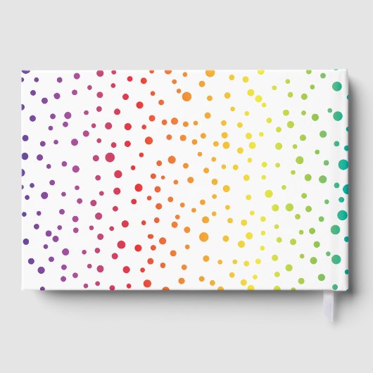 Zwei Schädelstuben und Konfetti-Homosexuellenhochz Gästebuch (Rückseite)