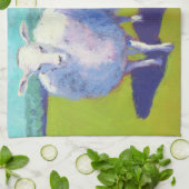 Zwei Schafe vor Ort Handtuch (Gefaltet)