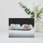 Zwei Schalen von Daum, Nancy, Frankreich Postkarte (Stehend Vorderseite)