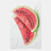Zwei Scheiben Wassermelone Geschirrtuch (Vertikal)