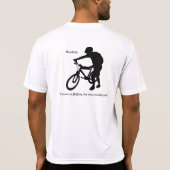 Zwei Schillingsworth Wanderung-ein-Fahrrad T - T-Shirt (Rückseite)