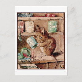 Zwei schlechte Mäuse von Beatrix Potter Postkarte