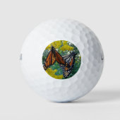 Zwei Schmetterlinge Golfball (Vorderseite)