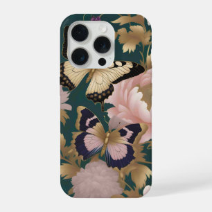 Zwei Schmetterlinge mit komplizierten Flügelmuster iPhone 15 Pro Hülle
