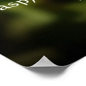 Zwei Schmetterlinge Zitat Poster (Ecke)