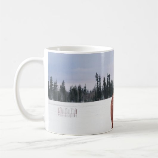 ZWEI SCHNEESCHÄDEN KAFFEETASSE (Links)